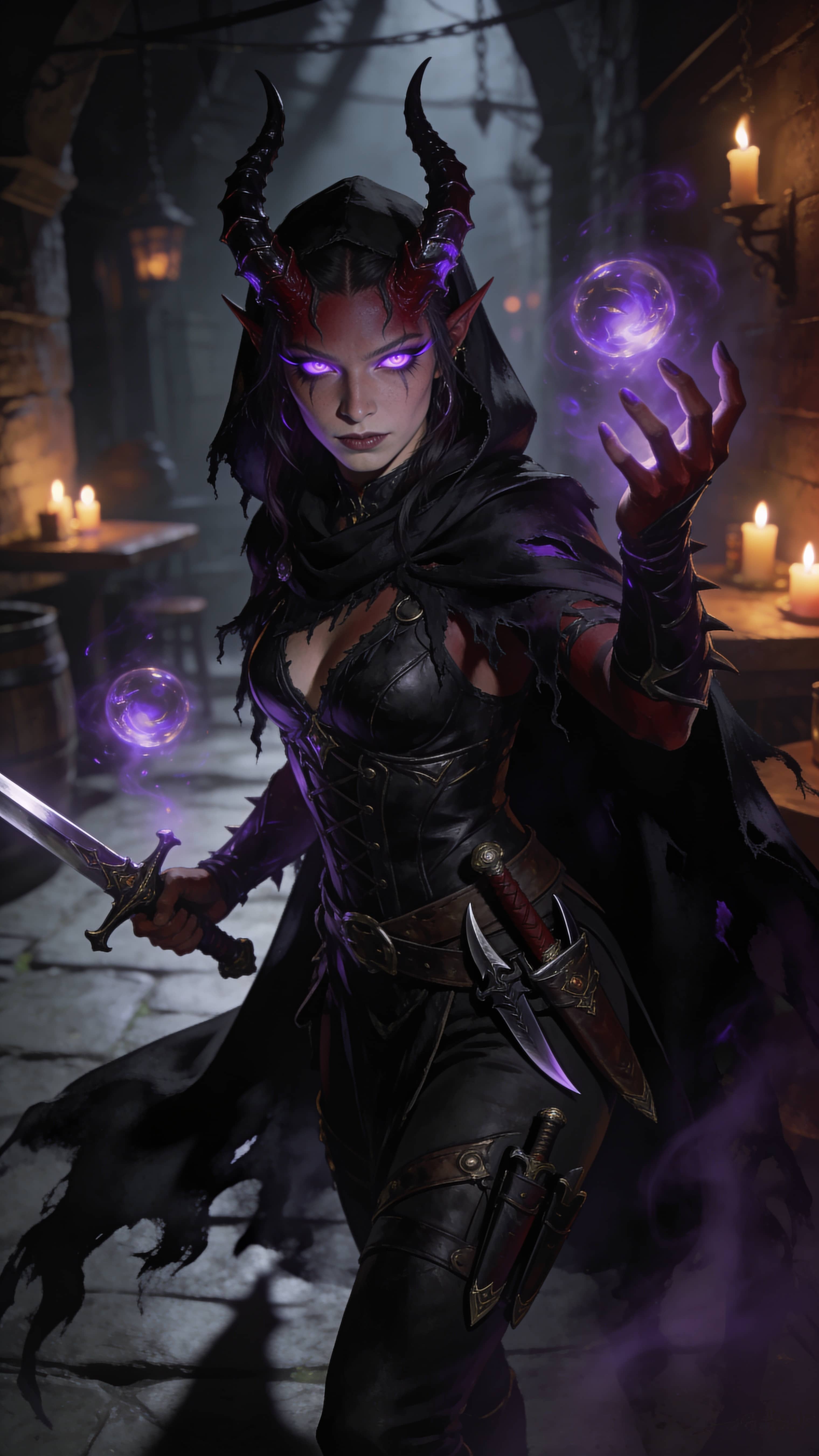 DND Character Generator example 1 AI image example