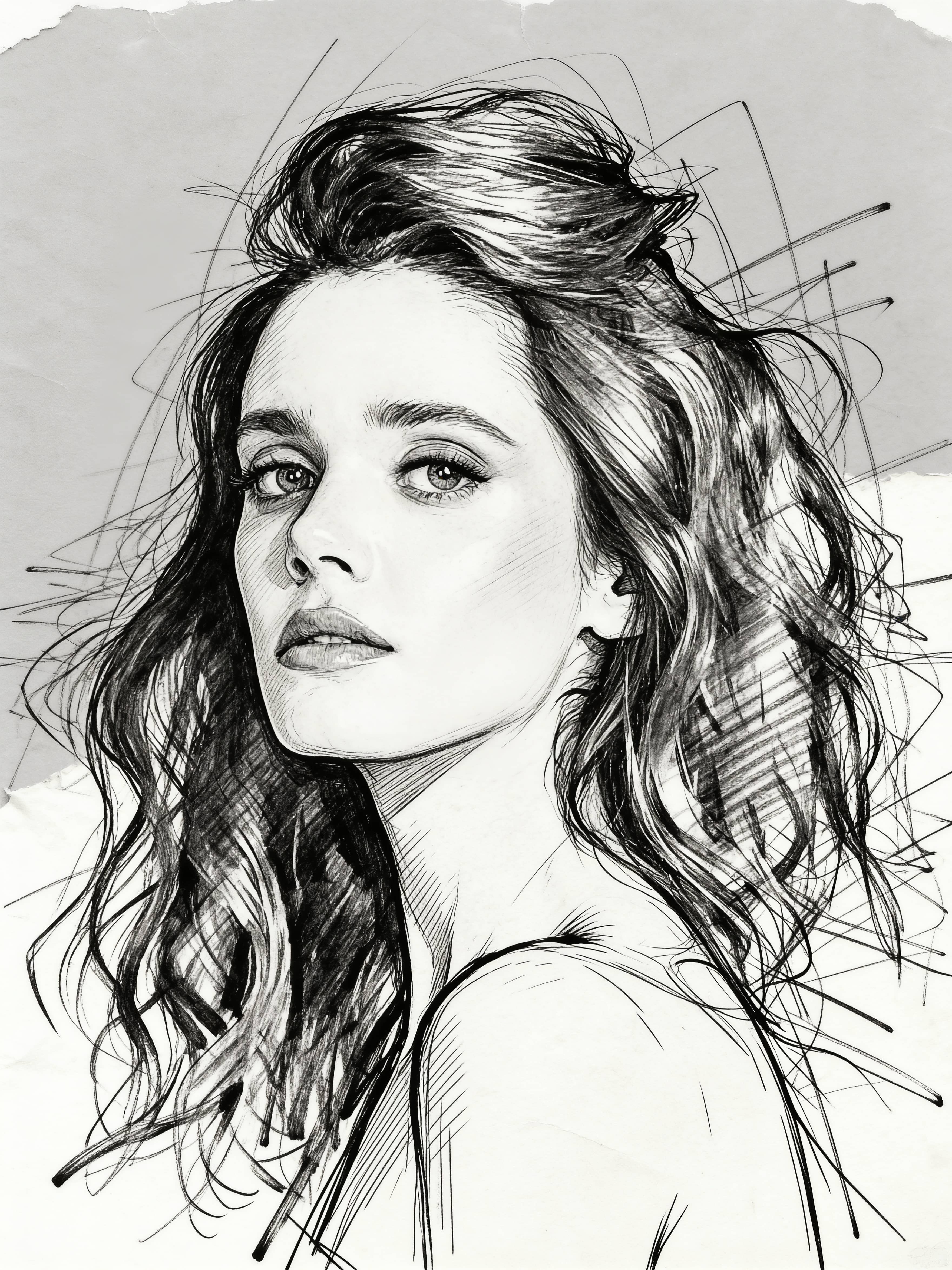 Photo to Line Art Generator example