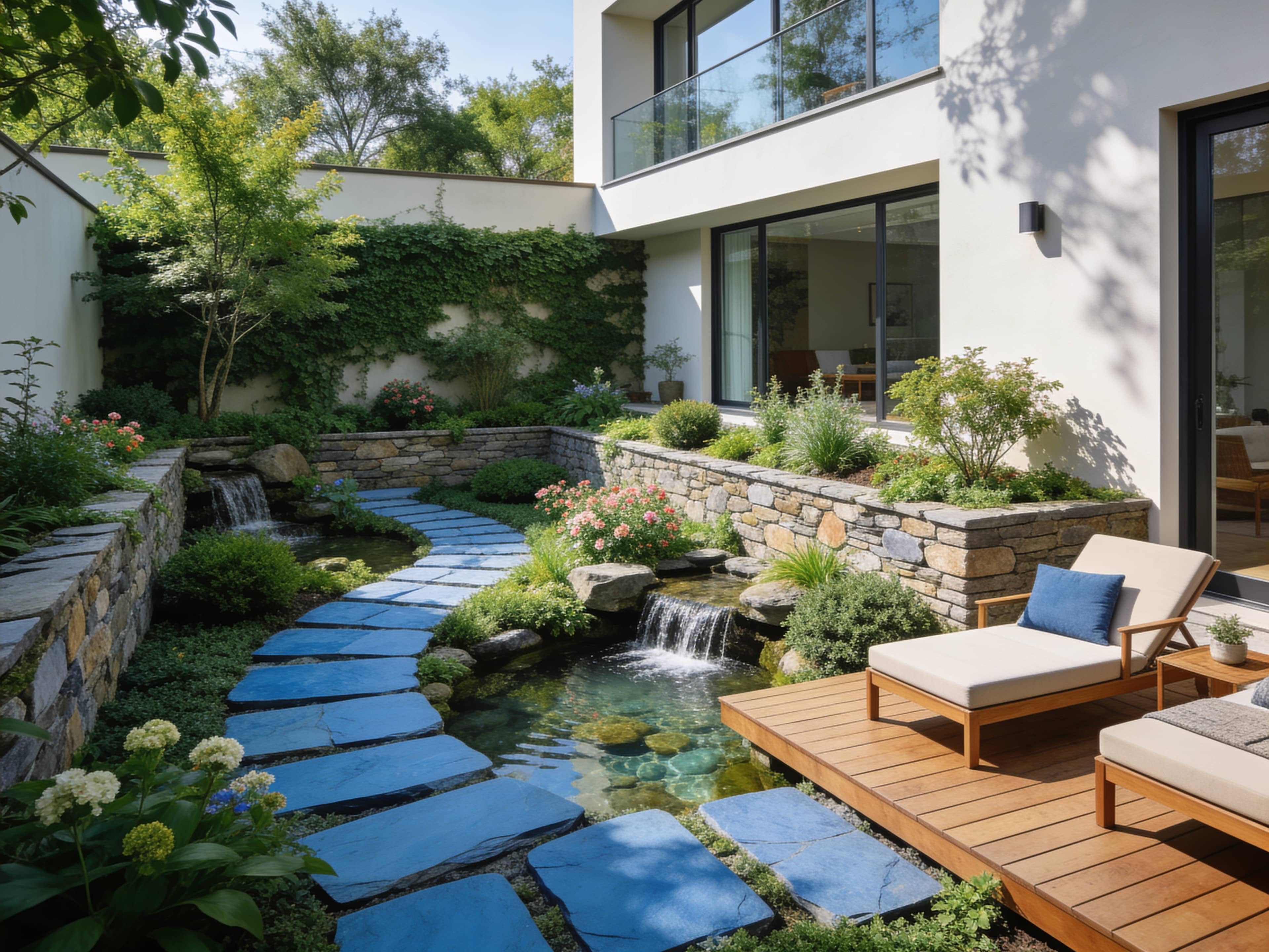 Garden Design AI example 2 AI image example